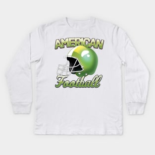 American Football Kids Long Sleeve T-Shirt